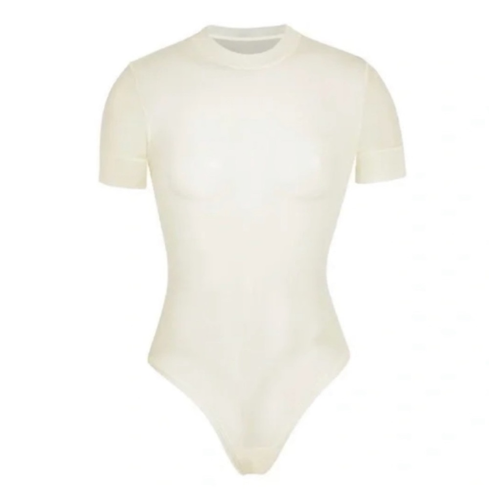 NWT SKIMS Summer Mesh Bodysuit Bone size M